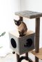 Three-Level Elevated Cat Tree Condo with Massage: A Haven for Your Feline Friends